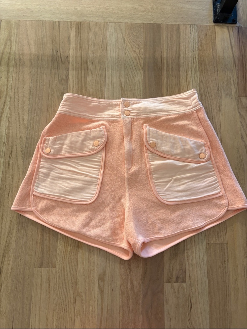 FP Movement by Free People Peach Terry Pocket Athletic Shorts